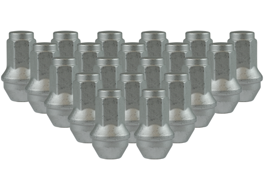 Ceco CD7209D-24 - (24) DACROMET OEM BULGE ACORN FORD 14X1.5 54mm H 21mm HEX