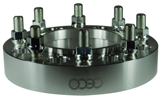 (2) Bolt-on Spacer Dual 8x170 1.50" C125 W/LIP