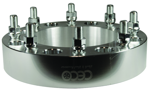 (2) Bolt-on Spacer Dual 8x210 2.00" C155mm