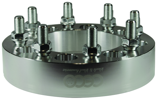 (2) Bolt-on Spacer Dual 8x165.1 9/16" 2.00" C126.15mm