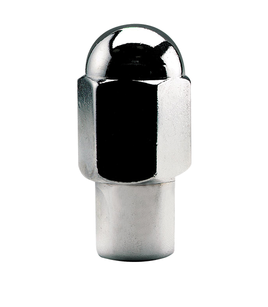 Ceco CD9109 - (1) Chrome Dually Mag Nut 9/16 57mm 1" Hex