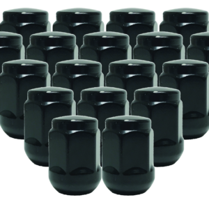 Ceco CD931148BK-20 - (20) Black Radius Bulge Acorn Acura/Honda OEM Style Nut 14X1.5 35mm 22mm Hex