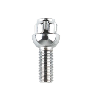 Ceco CDW41809 - (4) Chrome Bolt 14x1.5 Radius Seat Wheel Locks 26 mm Thread