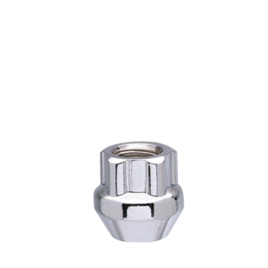 Ceco CDW50405 - (4) Chrome 1/2" RH Open End Cone Seat Wheel Locks 22mm