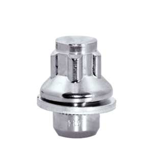 Ceco CDWL5306 - (4) Chrome Nissan OEM Style Wheel Locks 12x1.25 Flat Seat 37 mm
