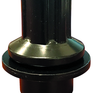Ceco CDWL711148BK - (4) Black Land Rover OEM Style Wheel Locks 14x1.5 Flat Seat 47 mm
