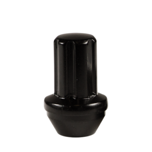 Ceco CDWL7169LBK - (4) Black Duplex Cone Seat Wheel Locks Chevy/GMC/Dodge OEM Style 14x1.5 44 mm