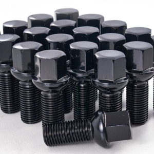 Ceco CD1808BK-20 - (20) Black Radius Bolts 12x1.5 28mm 17mm Hex