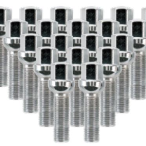 Ceco CD1809C-20 - (20) Chrome Radius Bolts 14x1.5 45mm 17mm Hex