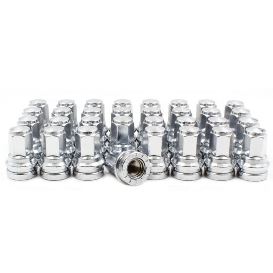 Ceco CD9829D-32 - (32) Chrome Flat Seat Lug Nuts 14x1.5 48mm 22mm Hex - Image 2