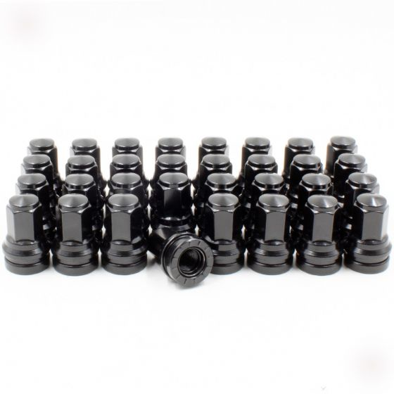 Ceco CD9829DBK-32 - (32) Black Flat Seat Lug Nuts 14x1.5 48mm 22mm Hex - Image 2