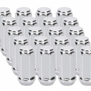 Ceco CD1709DXL-24 - (24) Chrome Bulge Acorn XXL Lug Nuts 14x1.5 60mm 22mm Hex