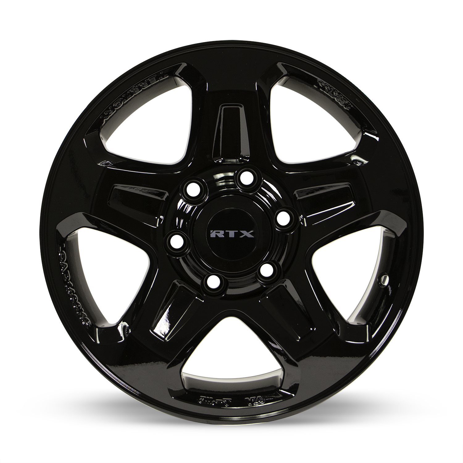 RTX® (RTX) - 082740 - Courier - Gloss Black - 16x7 6x130 ET30 CB84.1 - Image 2