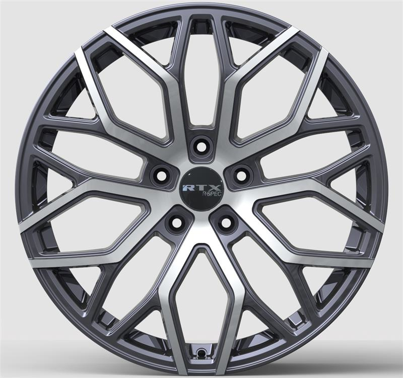D01 19x8.5 5x114.3 ET45 CB67.1 Gunmetal Machined - Image 2
