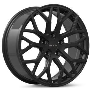 RTX® (R-Spec) - 083276 - D01 (5 Lugs) - Gloss Black - 18x8 5x114.3 ET45 CB67.1