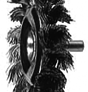 3"CIRC. KNOT END BRUSH .014 ST