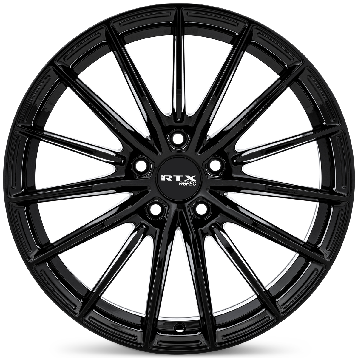 RTX® (R-Spec) - 082878 - FF15 - Gloss Black - 20x8.5 5x114.3 ET40 CB73.1 - Image 2