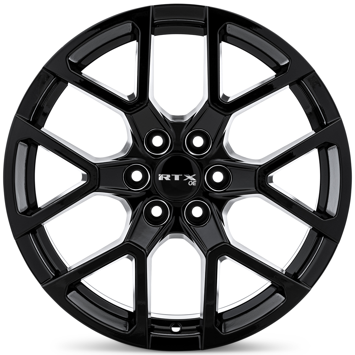 RTX® (OE) - 083237 - GM02 - Gloss Black - 20x8.5 6x120 ET35 CB67.1 - Image 2