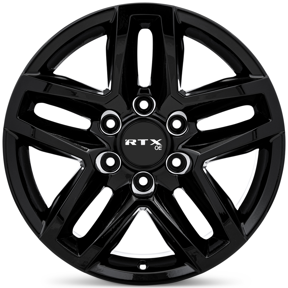 RTX® (OE) - 507436 - GM04 - Gloss Black - 18x8.5 6x139.7 ET26 CB78.1 - Image 2