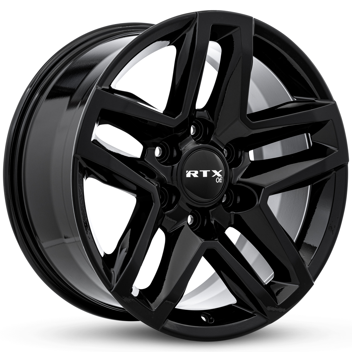 RTX® (OE) - 507436 - GM04 - Gloss Black - 18x8.5 6x139.7 ET26 CB78.1