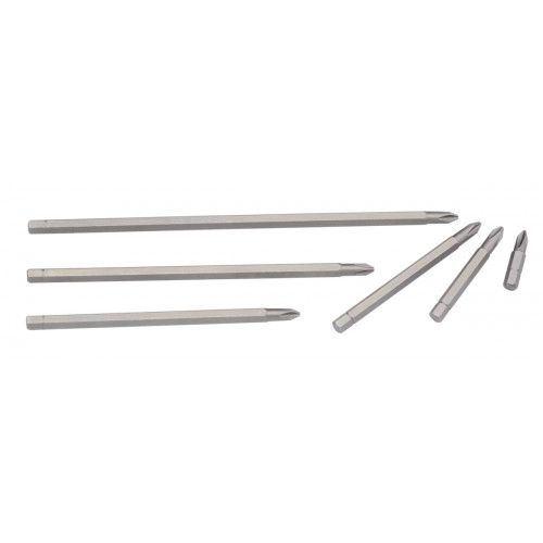 5/16"HEX SHANK, #1 PHILIPS SCREWDRIVER BIT 30MML