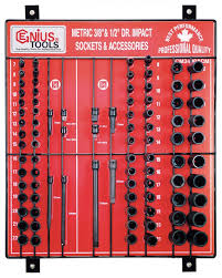 DISPLAY 90PCS 3/8" & 1/2"DR