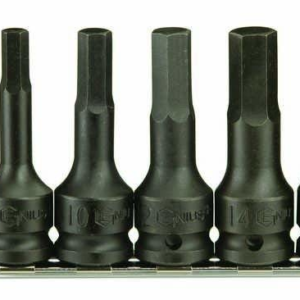 8PC 1/2" DR. METRIC DEEP HEX H