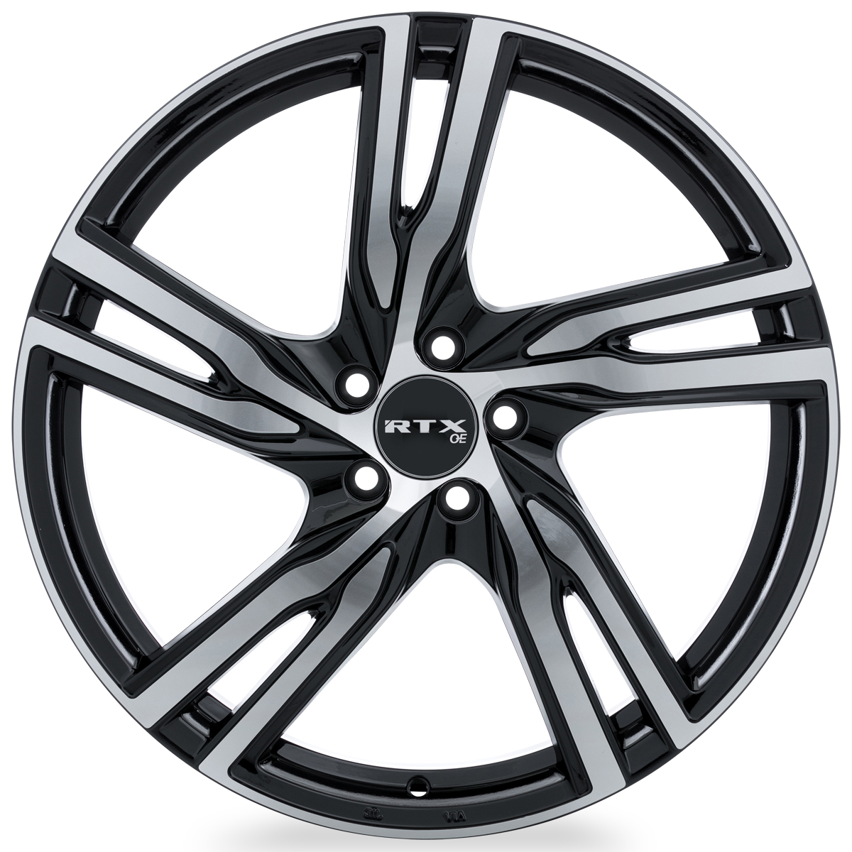 RTX® (OE) - 082980 - Gothenburg - Gloss Black Machined - 20x8 5x108 ET45 CB63.4 - Image 2