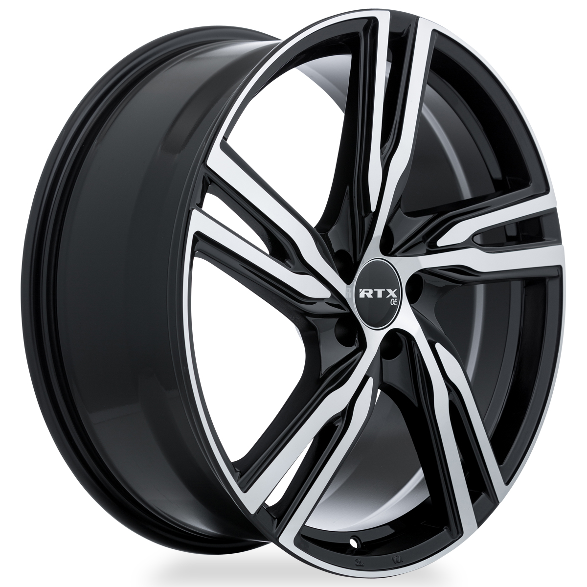RTX® (OE) - 082980 - Gothenburg - Gloss Black Machined - 20x8 5x108 ET45 CB63.4 - Image 3