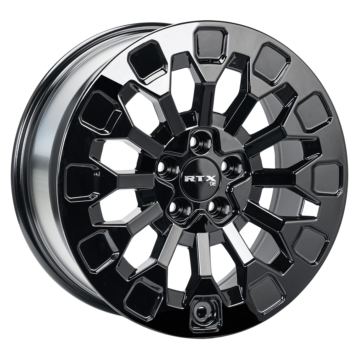 HD04 17x7.5 5x114.3 ET40 CB64.1 Gloss Black