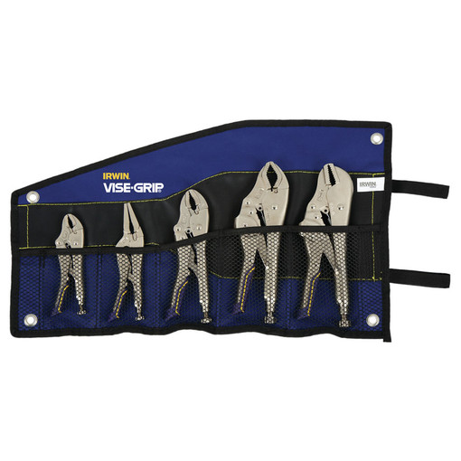 5PC LOCKING PLIERS KIGBAG SET