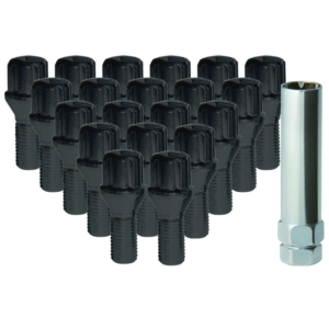 Ceco® - CD1819SPBK-20 (Lug Bolt Kits) - Lug Bolts - Black