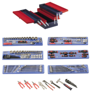 190PCS MET & SAE MECHANIC TOOL SET WITH TOOL CHEST