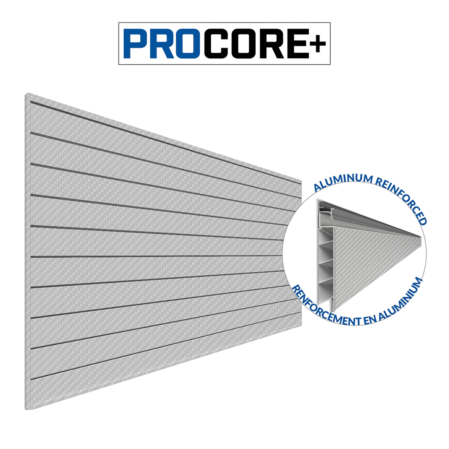 WALL PANEL 4'x8' GREY CARBON FIBER