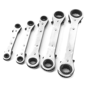 BOX END RATCHETING SET SAE