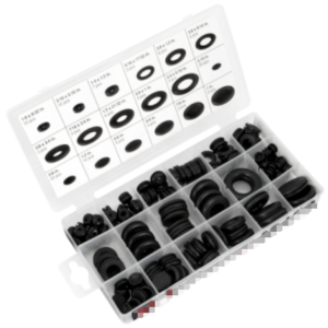 125 PCS RUB. GROMMET SET