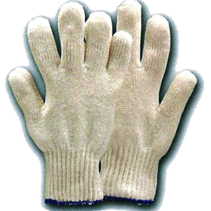 (12)POLYESTER & COTTON GLOVES