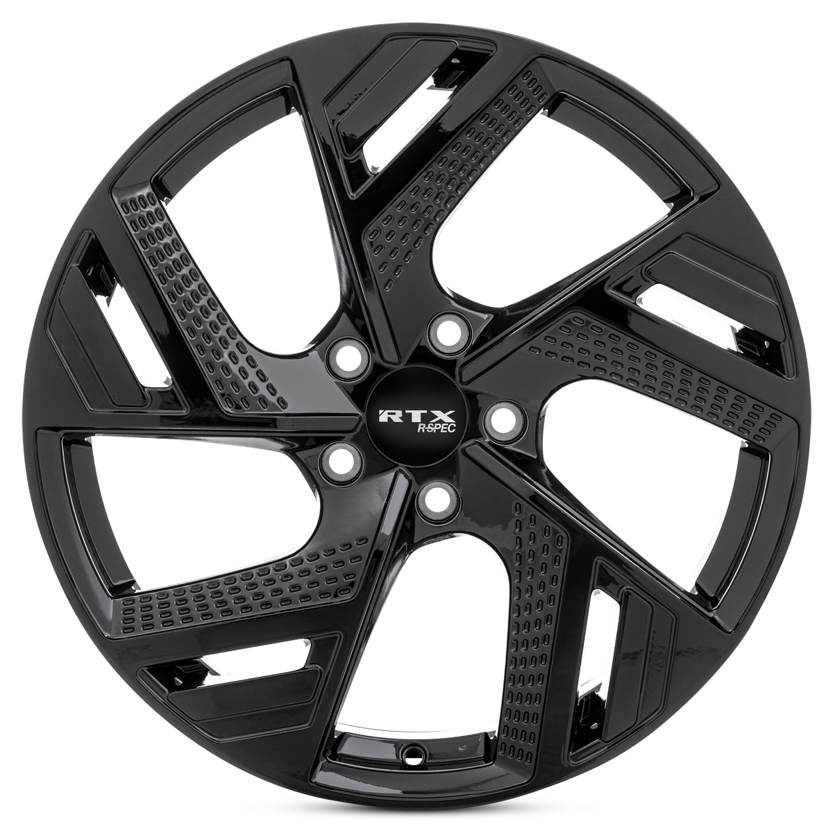 RTX® (R-Spec) - 083224 - RS09 - Gloss Black - 18x8 5x114.3 ET40 CB67.1 - Image 2