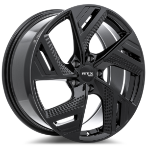 RTX® (R-Spec) - 083224 - RS09 - Gloss Black - 18x8 5x114.3 ET40 CB67.1