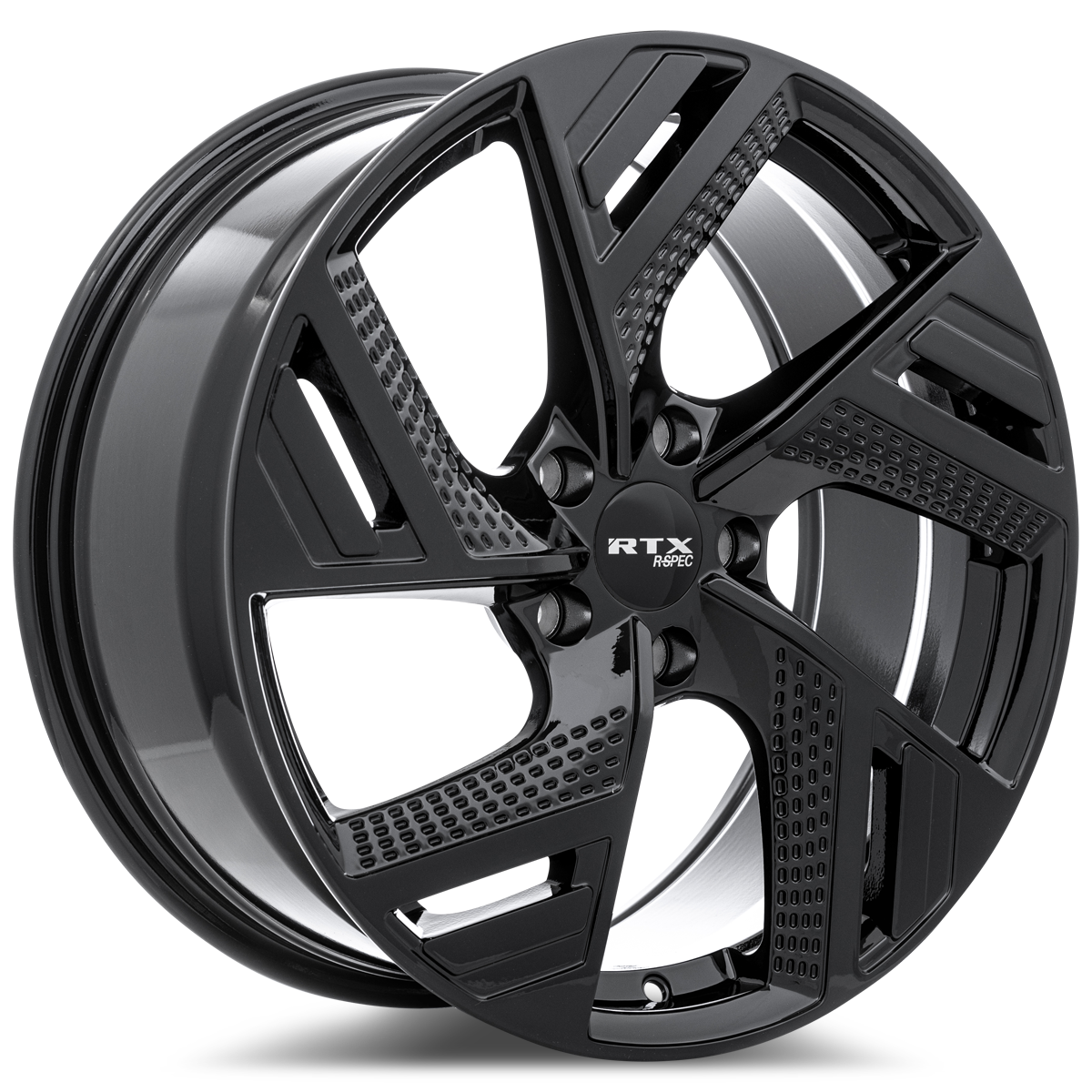 RTX® (R-Spec) - 083224 - RS09 - Gloss Black - 18x8 5x114.3 ET40 CB67.1