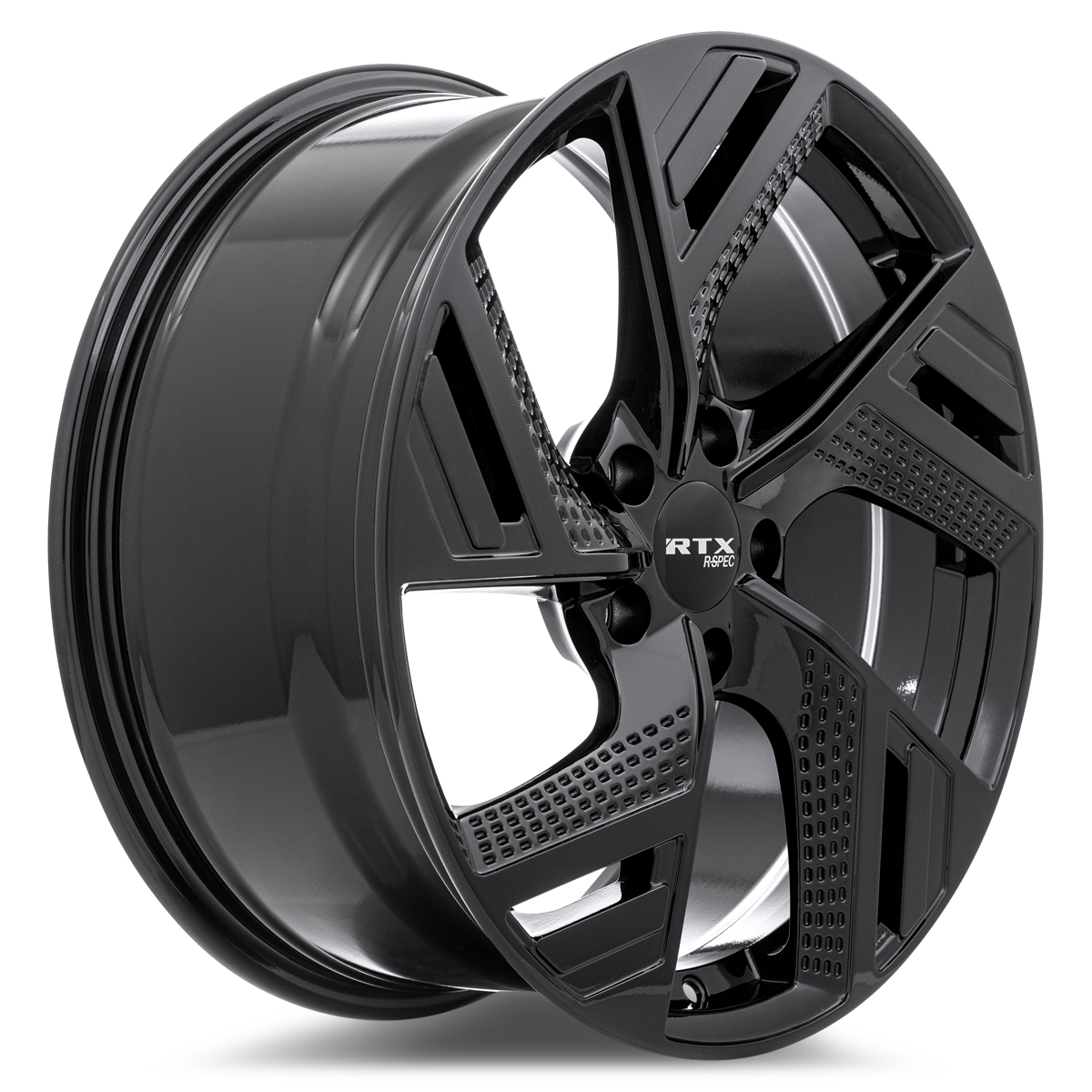 RTX® (R-Spec) - 083224 - RS09 - Gloss Black - 18x8 5x114.3 ET40 CB67.1 - Image 3