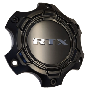 RTX 1125L188B1M5CH - Center Cap Satin Black RTX Chrome Adventure 6x180 (3) M8xL10