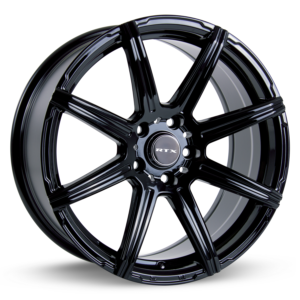 RTX® (RTX) - 081555 - Compass - Gloss Black - 17x7.5 5x114.3 ET40 CB73.1