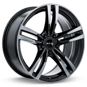 RTX® (OE) - 082616 - Graz - Black Machined Grey - 19x8.5 5x120 ET35 CB72.6