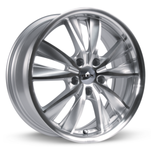RTX® (RTX) - 081366 - Twist - Silver Machined - 17x7 5x114.3 ET40 CB73.1