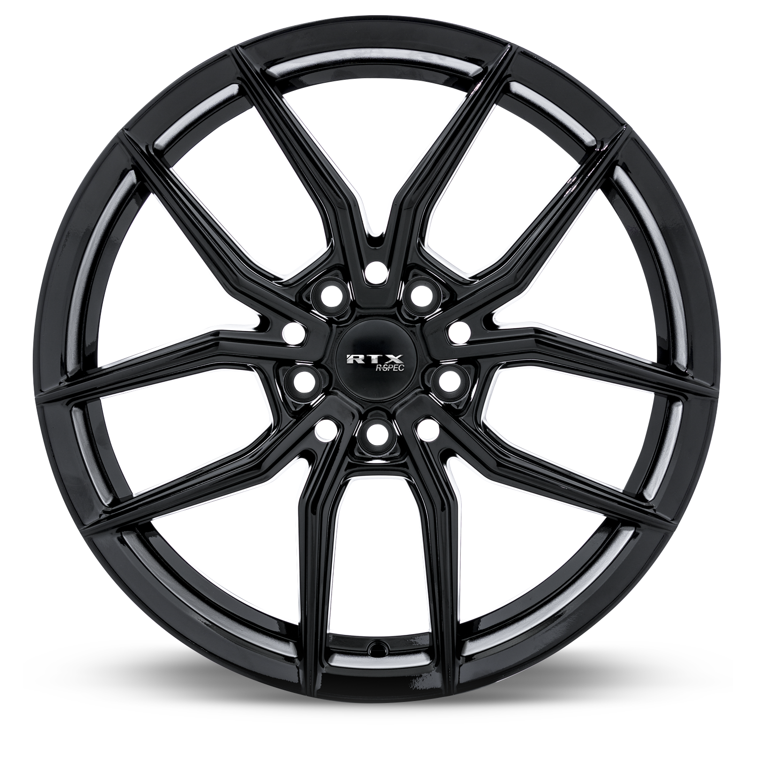 RTX® (R-Spec) - 082723 - SW05 - Gloss Black - 18x8 5x114.3 ET42 CB73.1 - Image 2