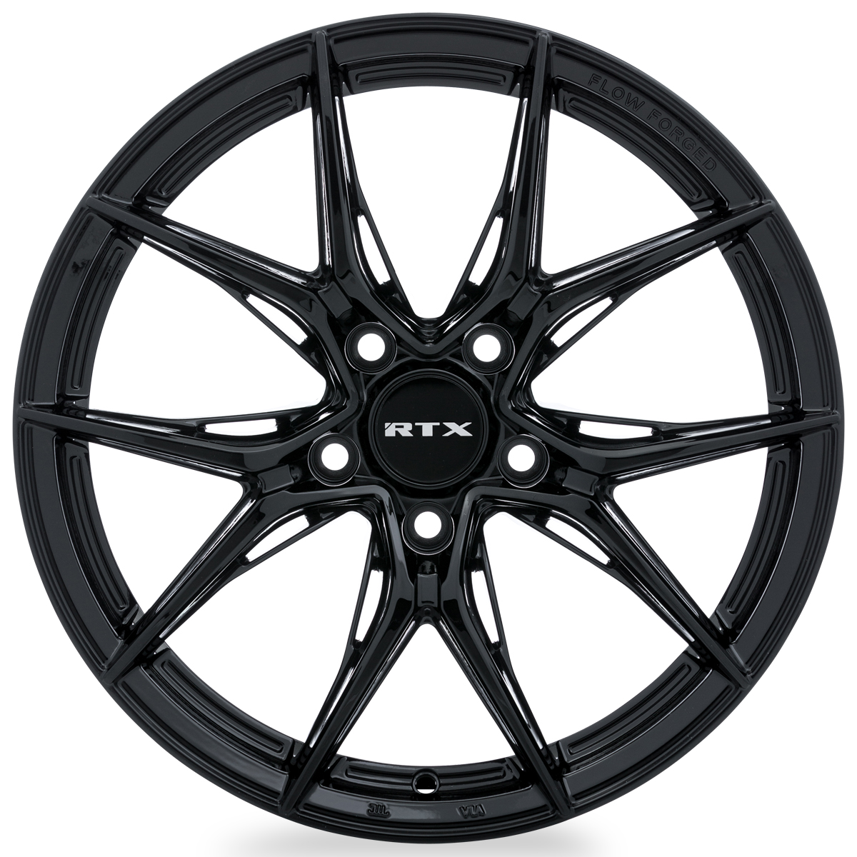 RTX® (R-Spec) - 082919 - Slick - Gloss Black - 16x7 5x114.3 ET40 CB73.1 - Image 2