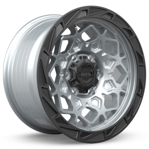 RTX® (Offroad) - 083468 - Spade - Hyper Silver Black Lip - 18x9 6x139.7 ET10 CB106.1