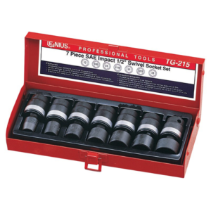 7PC UNIV. IMPACT JOINT SET SAE