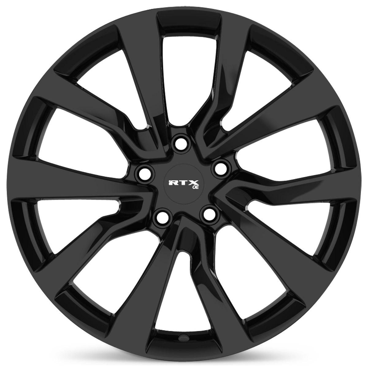 RTX® (OE) - 178607 - TS04 - Gloss Black - 18x8 5x114.3 ET35 CB64.1 - Image 2